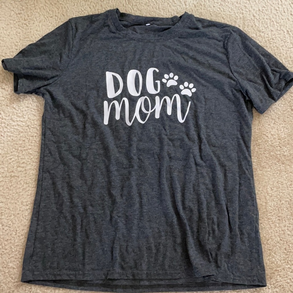 Dog mom ladies Tee XL - Picture 1 of 1